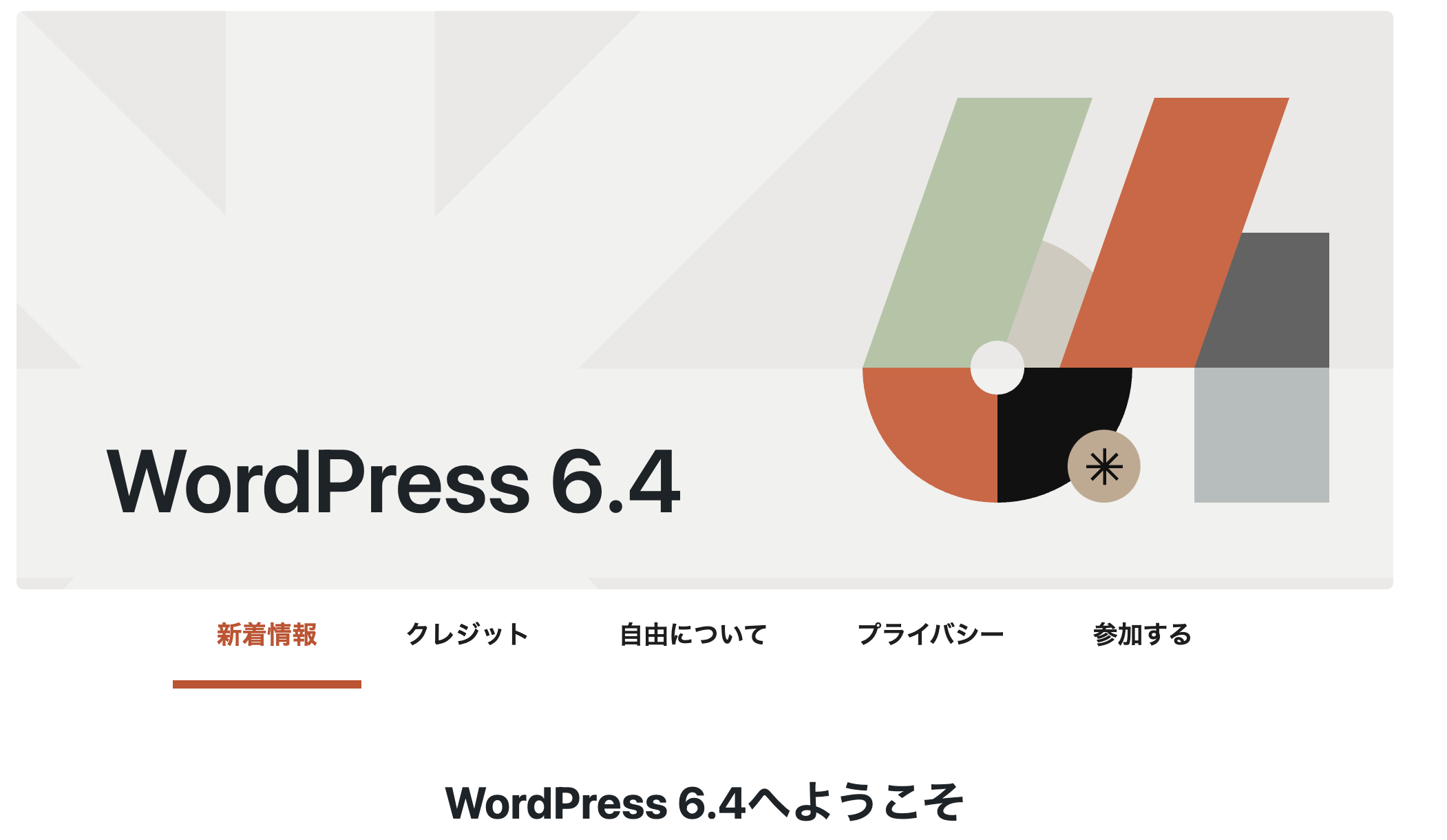 WordPress6.4
